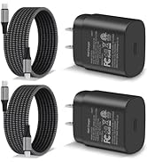 25W USB C Super Fast Charger Type C for Samsung Galaxy S25/S24/S23/S23+/Ultra, S22/S21/S20/FE, S1...