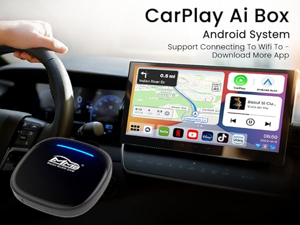 Amazon.com: MMB MAX Magic Ai Box 4.0, Wireless CarPlay