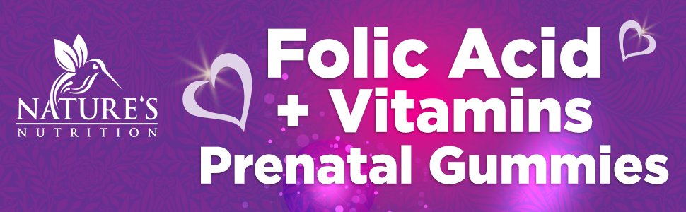 Folic Gummies for prenatal support