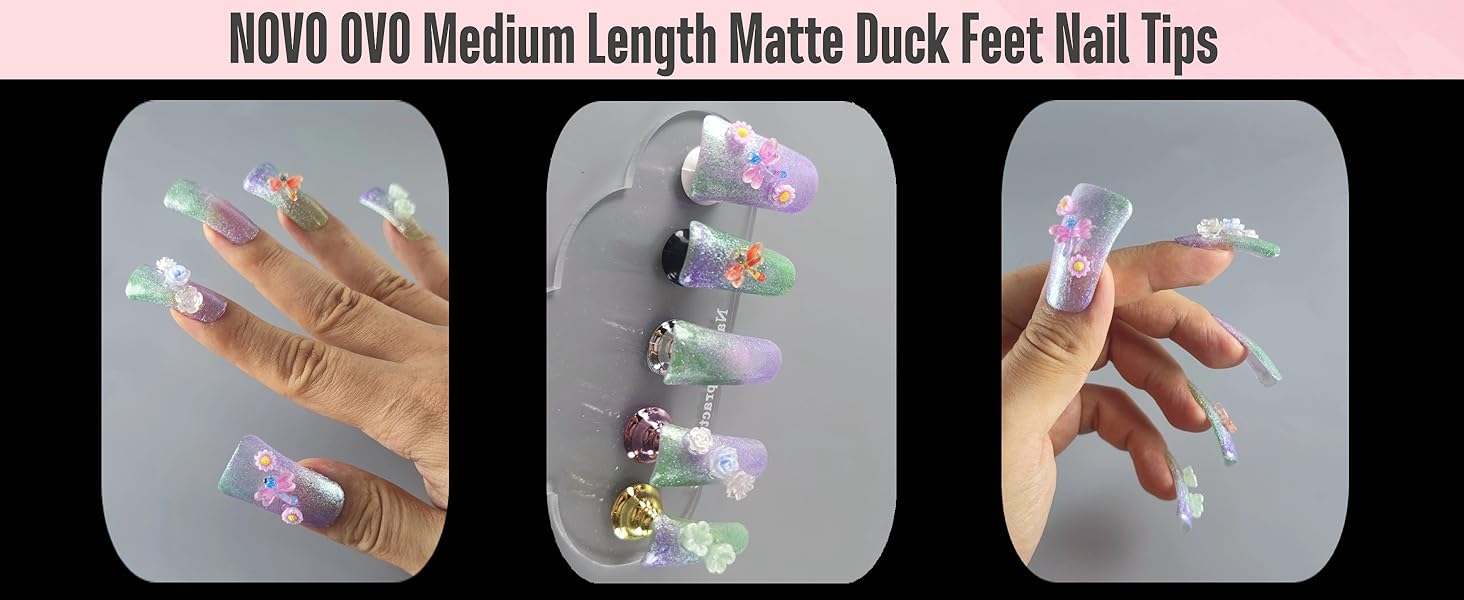 how to use French Tip toe Nail Tips 2