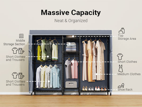 Amazon.com: VIPEK Classic V6C Heavy Duty Covered Clothes