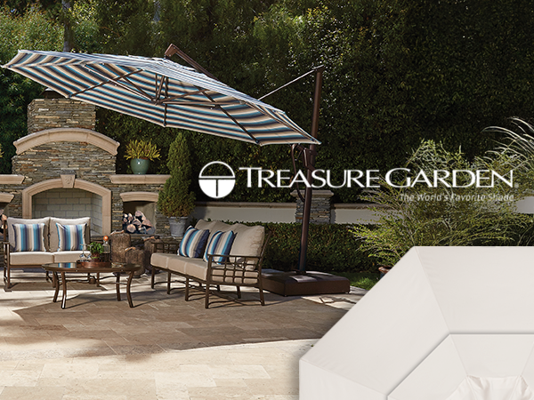 Amazon.com : Treasure Garden AKZ PLUS Cantilever Umbrella 13