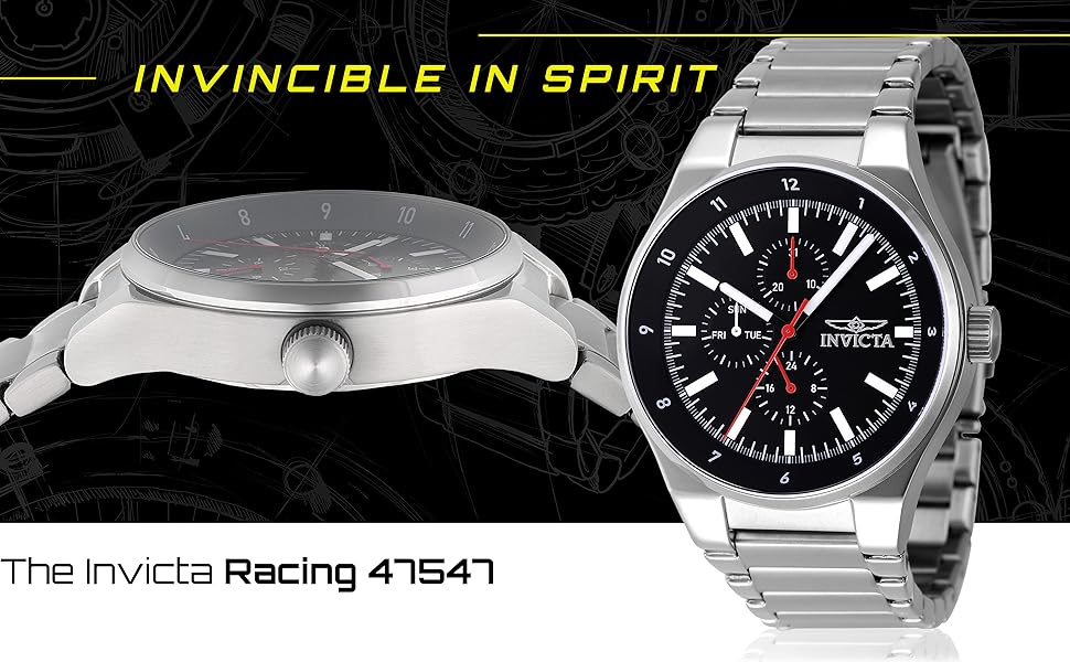 Amazon.com: Invicta Men's Analog Quartz Watch with Stainless Steel Amazon.com: Invicta Men's Analog Quartz Watch with Stainless Steel