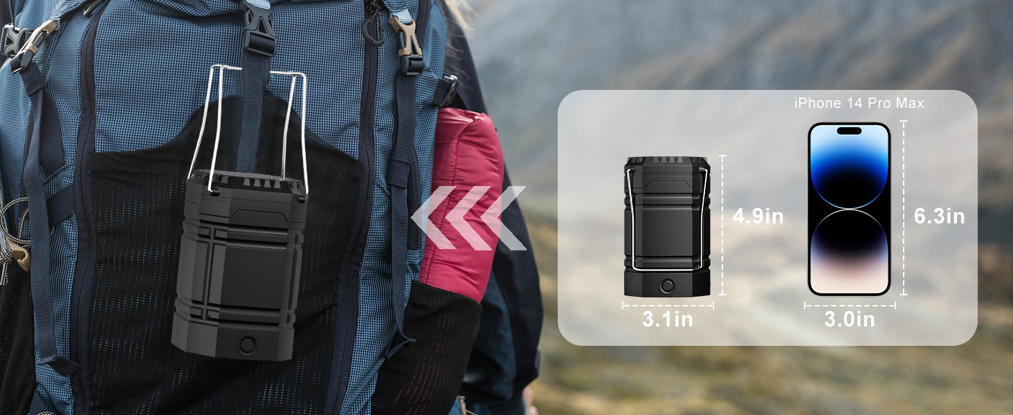 solar hand crank rechargeable camping lantern flashlight