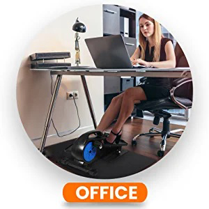 Dolphy Portable Mini Magnetic Under Desk Elliptical Machine for Home Gym Office