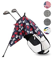 FINGER TEN Golf Towels for Golf Bags Women Waffle Towel Ladies