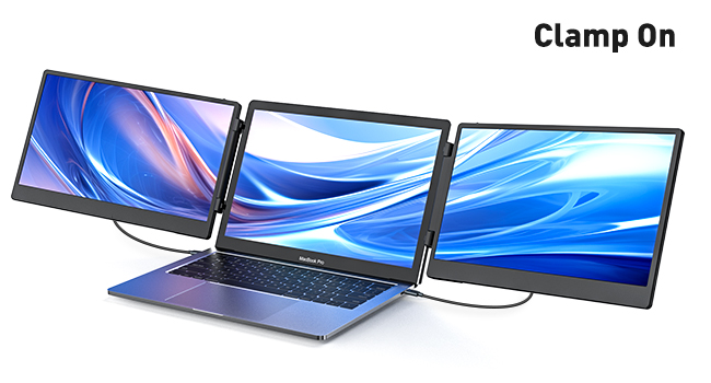S3 laptop screen extender clamp on installation