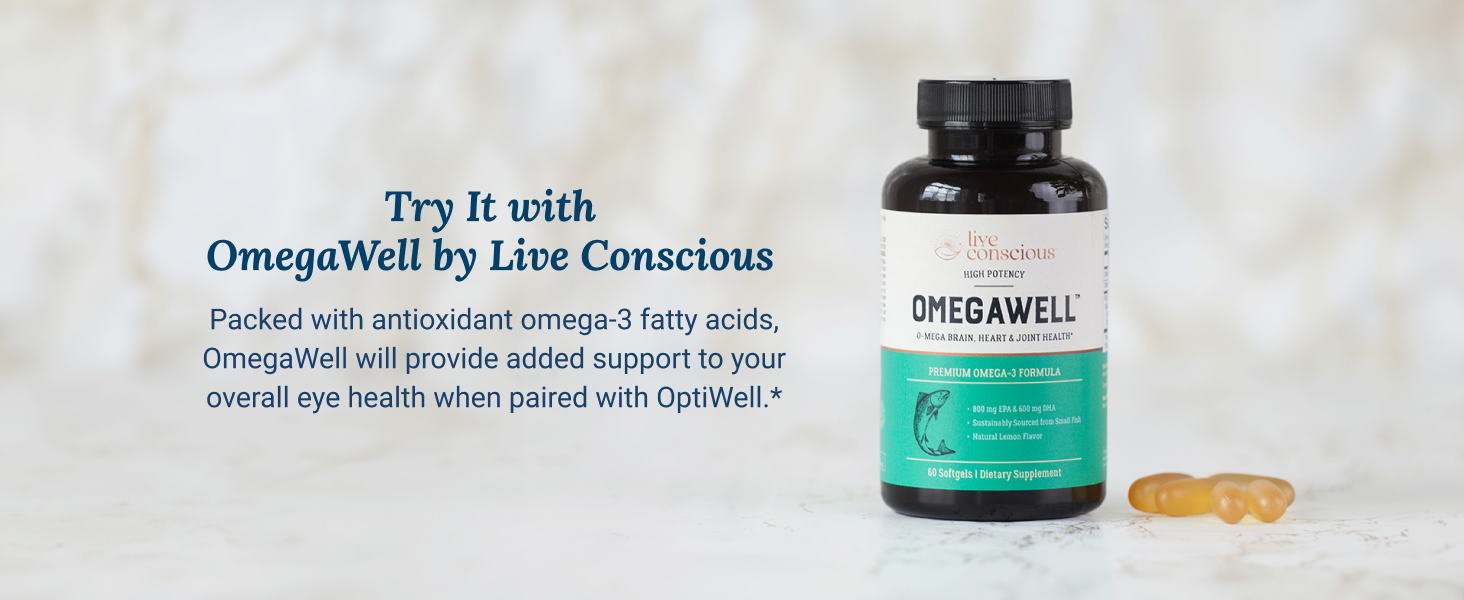 try it with omegawell by live conscious