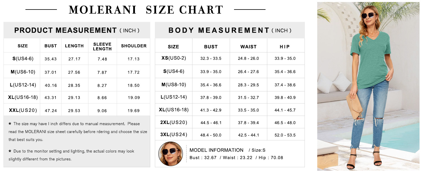 MOLERANI women v neck tshirts