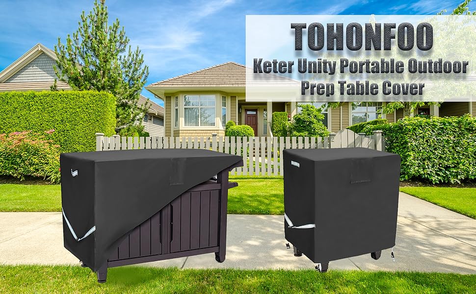 30inch Table Cover, Waterproof Outdoor Prep Table Cover