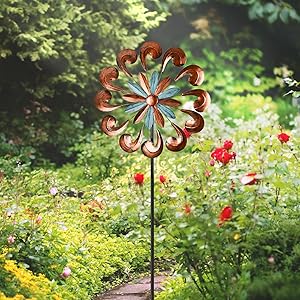 Large Outdoor Metal Wind Spinners