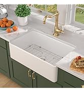 Talllor Granite Composite kitchen Sink - 32 Inch White