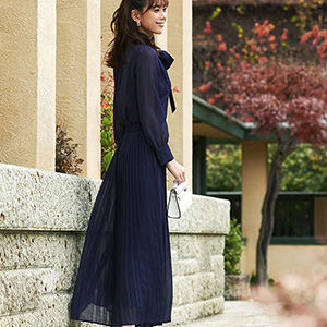 Amazon | [ルイ ルエ ブティック] ペプラム ジャケット ＆ シフォン