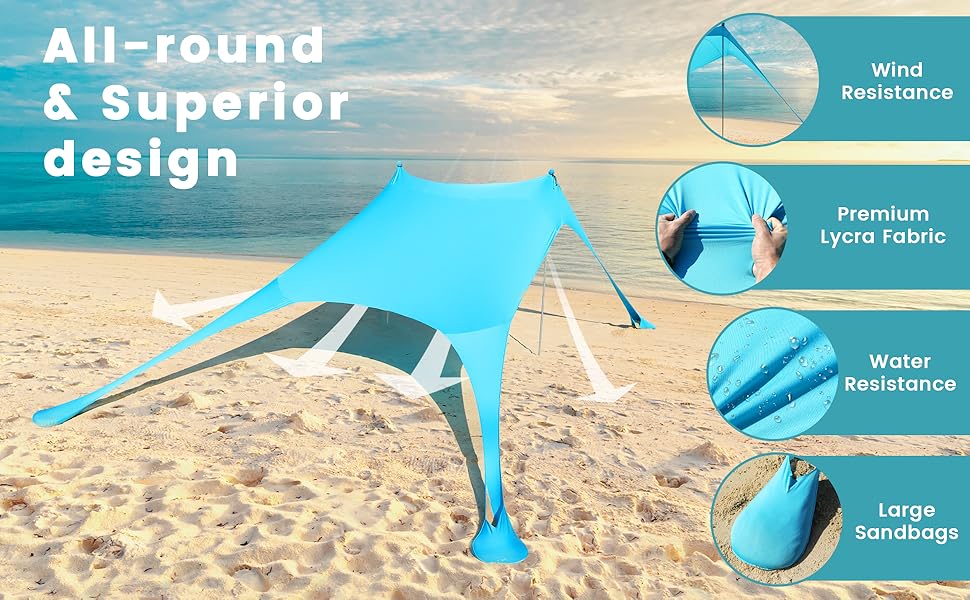 Beach Tent Sun Shelter 