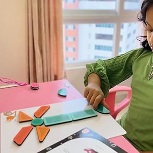 Magnetic shapes puzzles fidget toys for kids