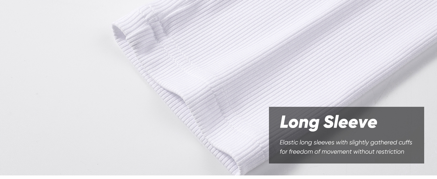 JMIERR Mens Long Sleeve Muscle T Shirts Casual Crewneck Longline Ribbed Tee Shirts for Gym Workout