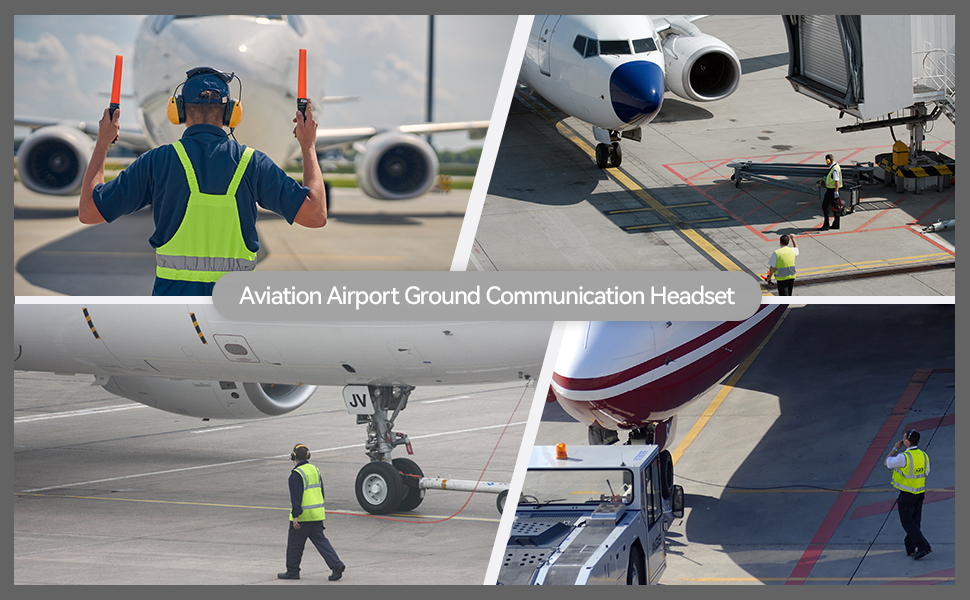 airport ground headset