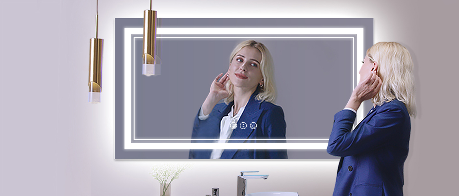 led lighted mirror led mirror anti fog with lights for bathroom lighted bathroom vanity mirror