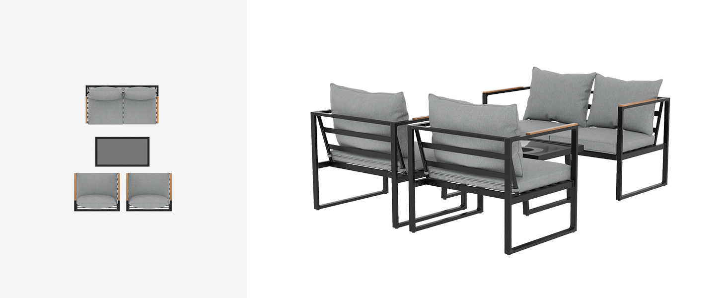 patio furniture set A+5