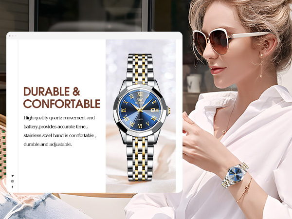 womens watches with date and time