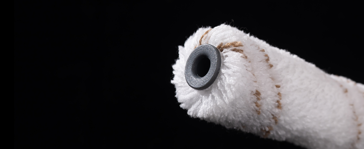 Microfiber Paint Roller Set, Mister Rui Small Paint Roller 4 Inch