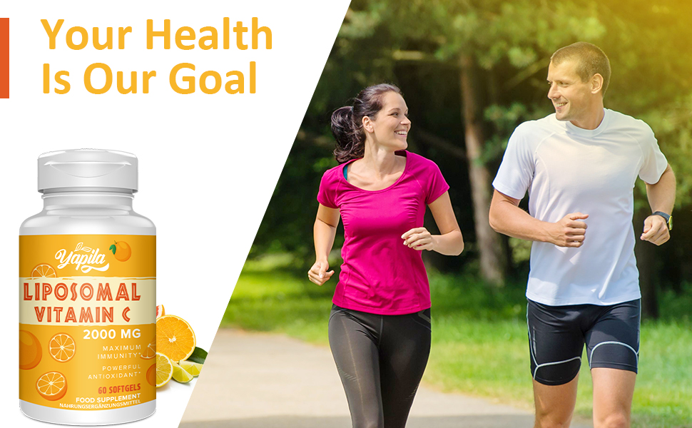 Liposomal Vitamin C Capsules 2000mg, Maximum Absorption, High dose VIT