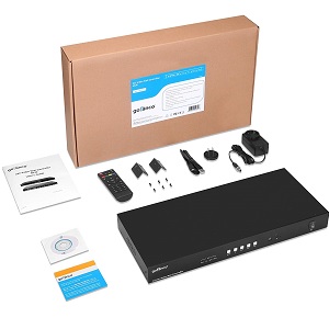 led video wall controller hdmi 2x2 4k video game wall decal hd Controladora de video wall