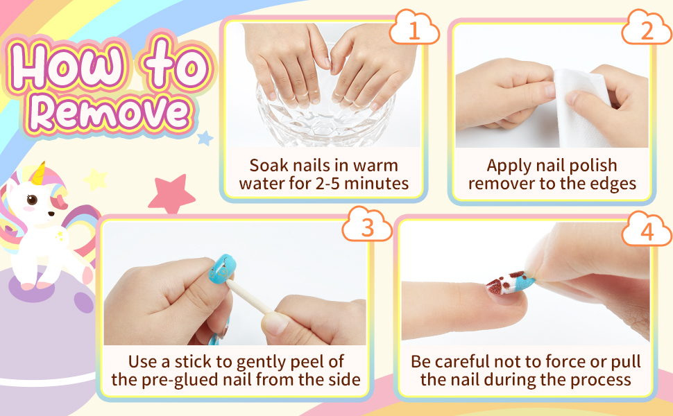 press on nails for kids