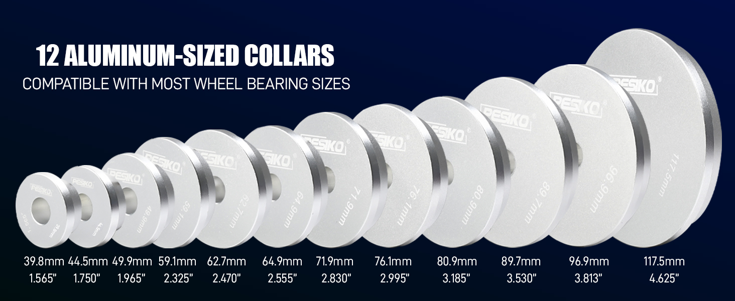 Aluminum Bearing And Seal Driver13pc