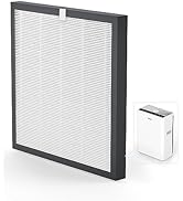VEWIOR True HEPA Replacement Filter, Compatible A3 Air Purifier, H13 True HEPA Filter for A3 Air ...