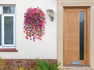 fake flowers outdoor