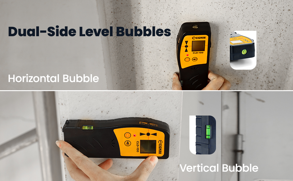 CIGMAN Laser Detector for Line Laser Level, Green Laser and Red Beam