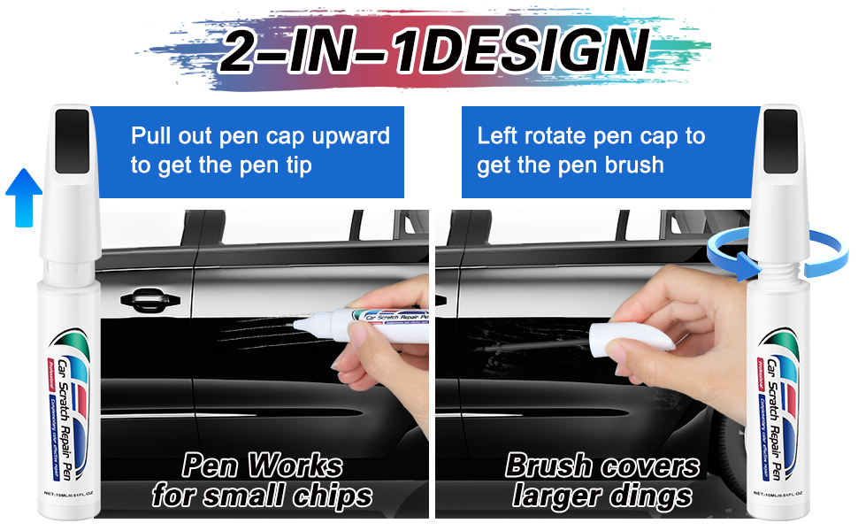 Touch Up Paint for Cars,Car Paint Scratch Repair Pen Car Paint Touch Up Pen