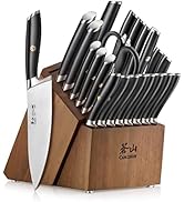 Cangshan L Series 1027457 German Steel Forged 23-Piece Classic Knife Block Set