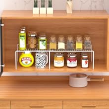 Expandable Kitchen Cabinet Shelf Rack