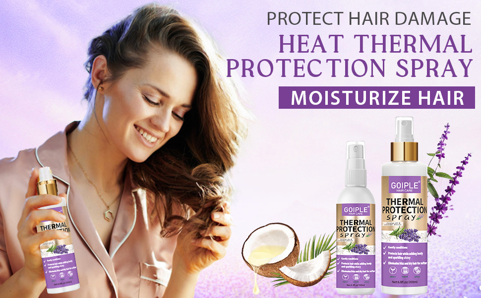 heat protection spray