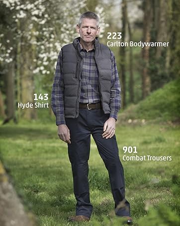 Fort's Carlton Bodywarmer, Hyde Shirt & Combat Trousers