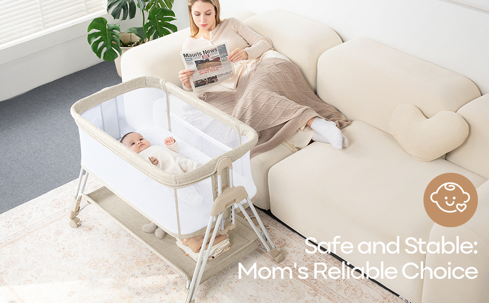 AmourLight High Chair for Babies and Toddlers,Easy Clean Baby Highchair