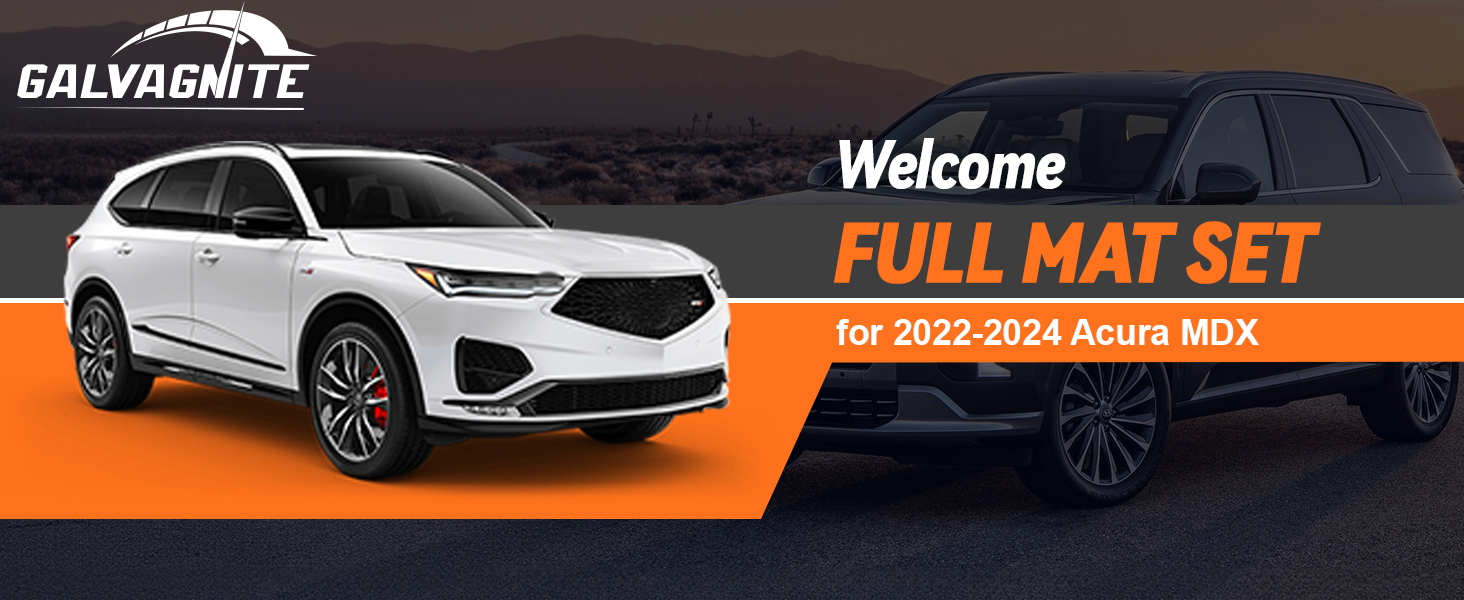 GALVAGNIATE Floor Mats Cargo Liner for 20222024 2025 Acura