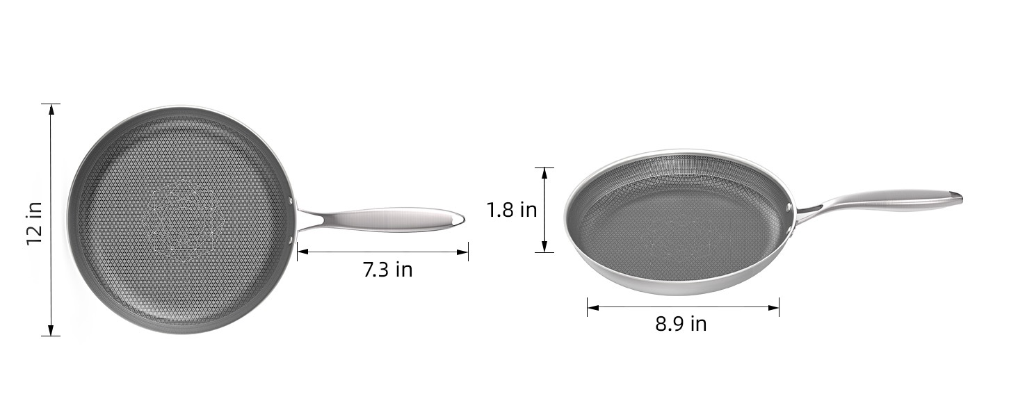 12 inch frying pan