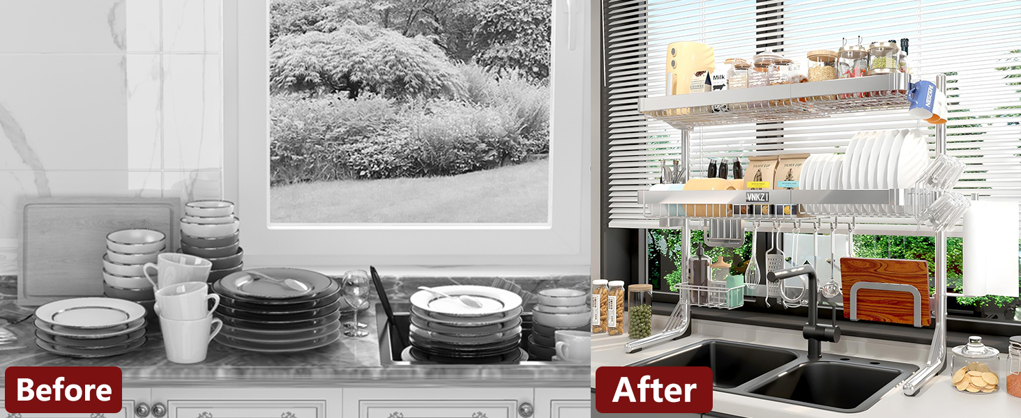Over Sink Dish Rack