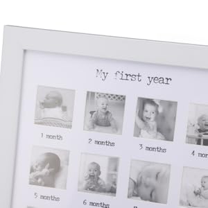 Baby's First Year Photo Frame