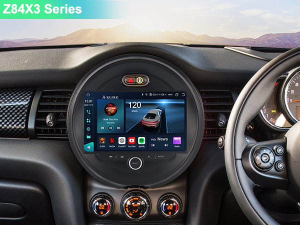 Amazon.com: ASURE 9 inch Car Stereo Radio for MINI Cooper