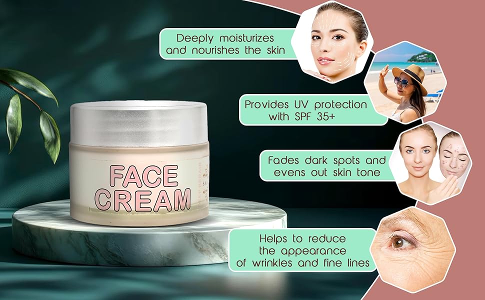 Deep moisturizing facial cream