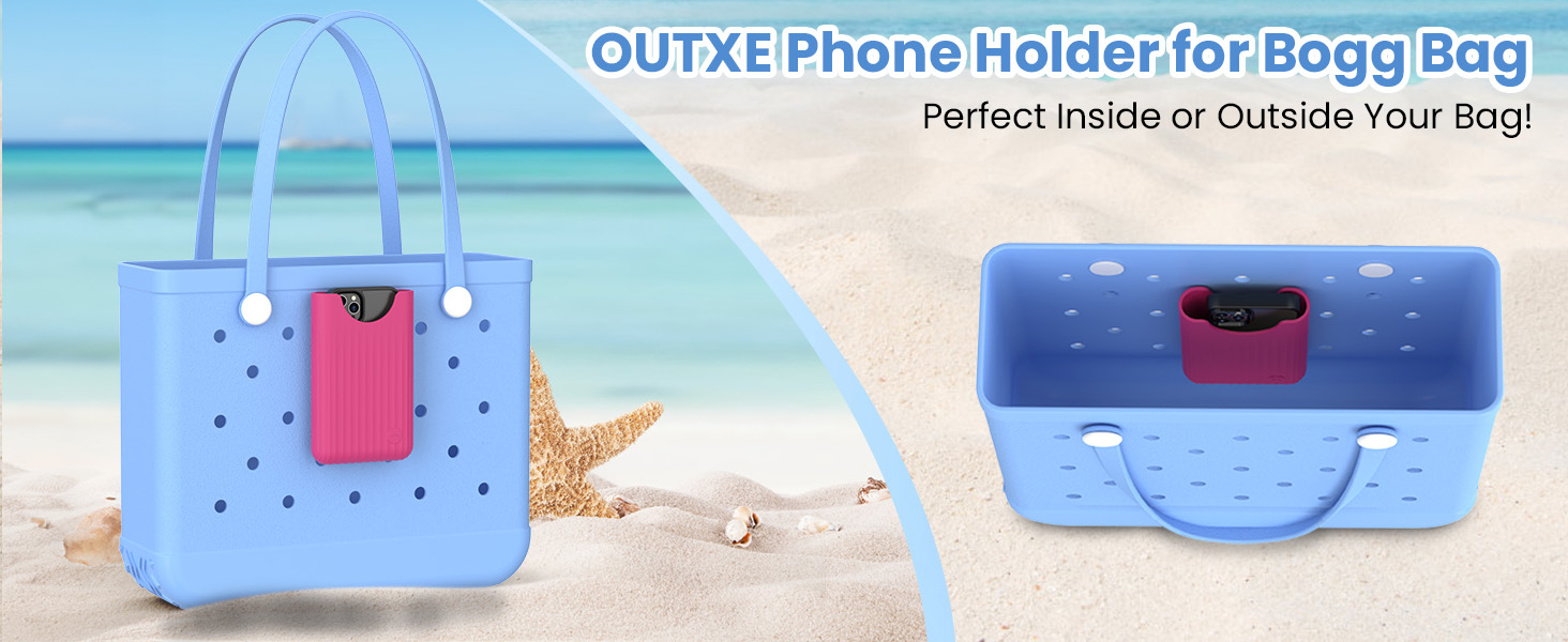 phone holder for Bogg bag