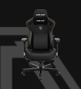 AndaSeat 2022 New Kaiser 3 Series Large Premium Gaming Chair Black 19.6" Seat Depth