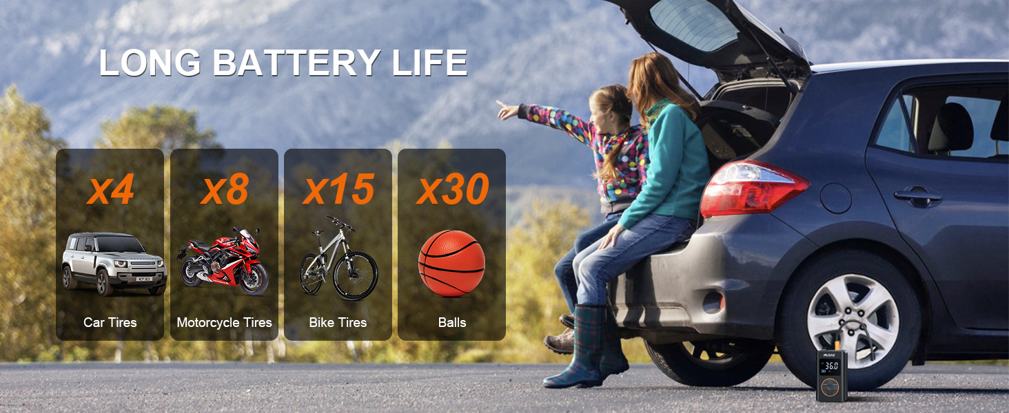 Long battery life