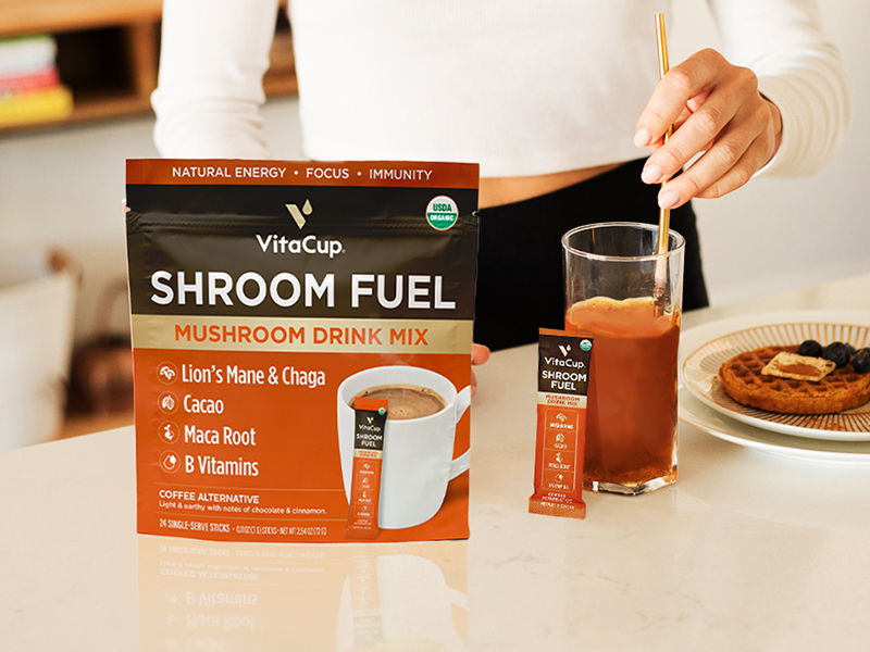 mushroom coffee instant mushroom drink instant coffee packets single serve lions mane mushroom