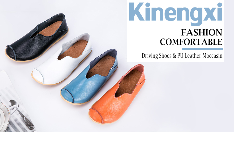 Women's Loafers Moccasins Soft Slip on Flat Boat Driving Shoes 14 Women's Loafers Moccasins Boat Shoes Slip On Driving Shoes Non-Slip Flat