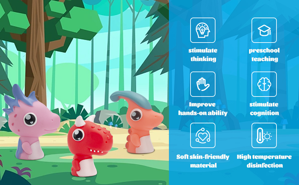 Dinosaur Finger Puppet